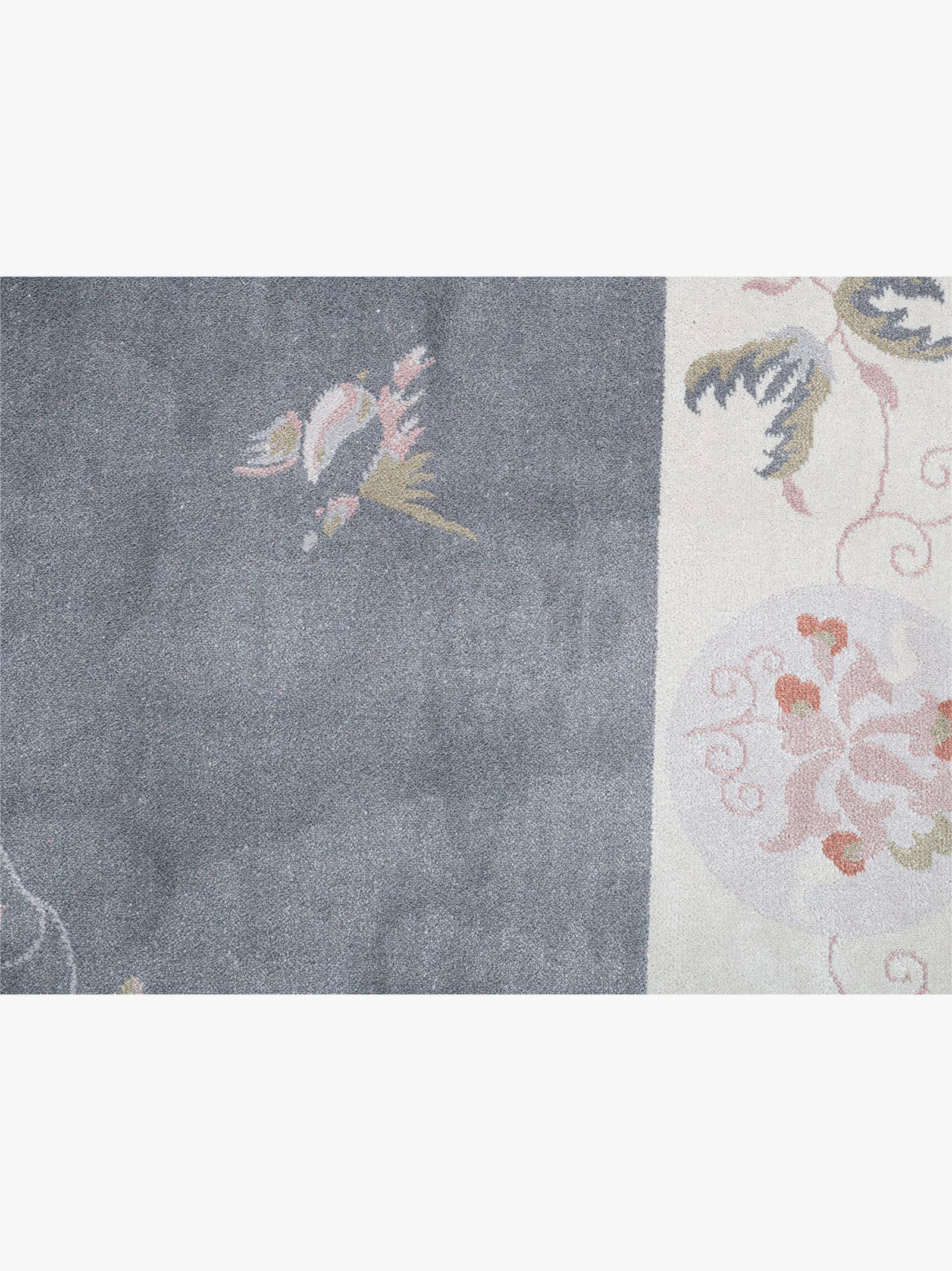 Theko Teppich - grau