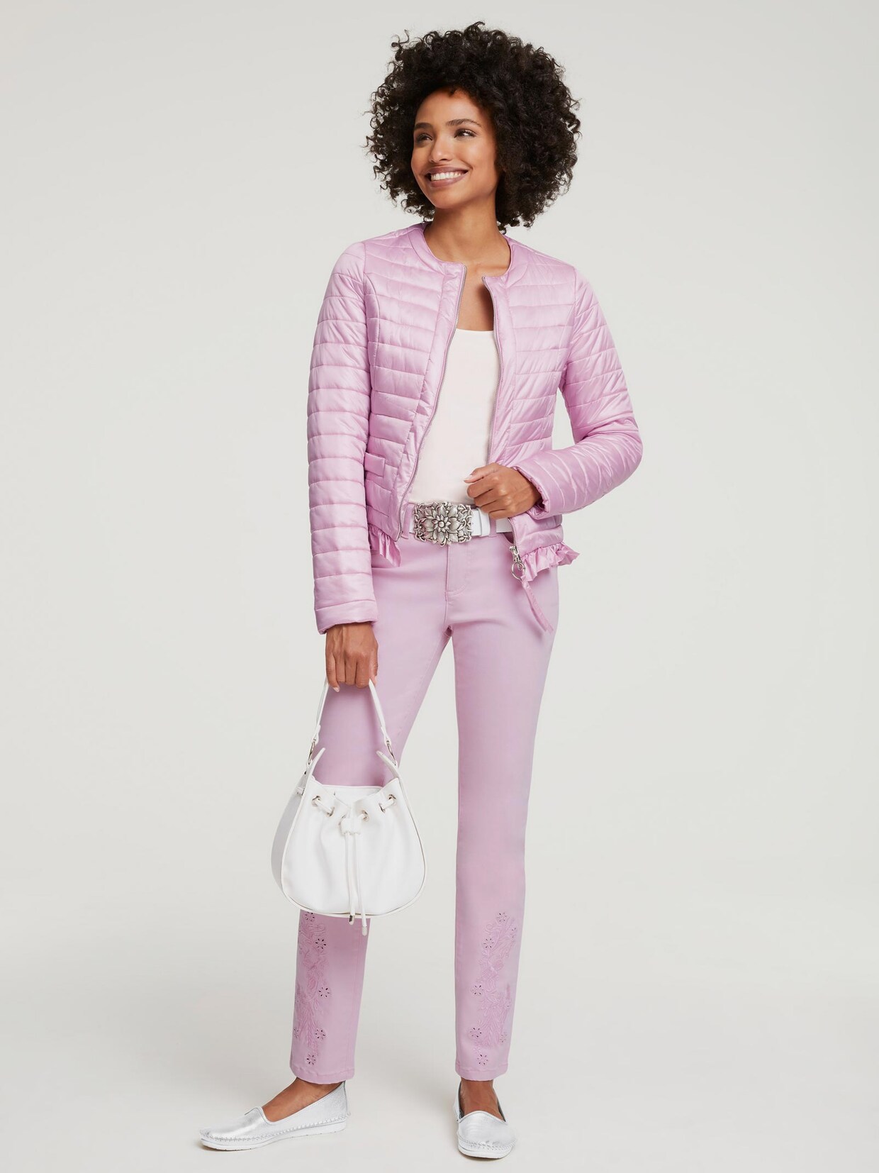 Linea Tesini Watté-jack - roze