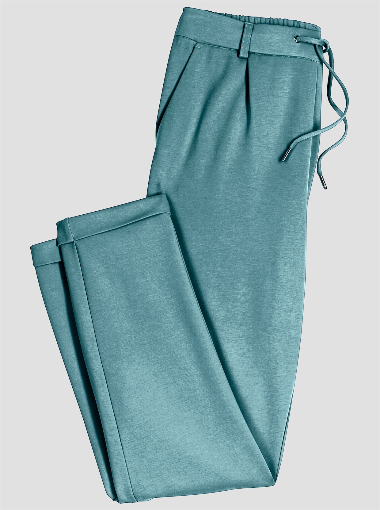Jogg Pants in Interlock-Qualität - ozean