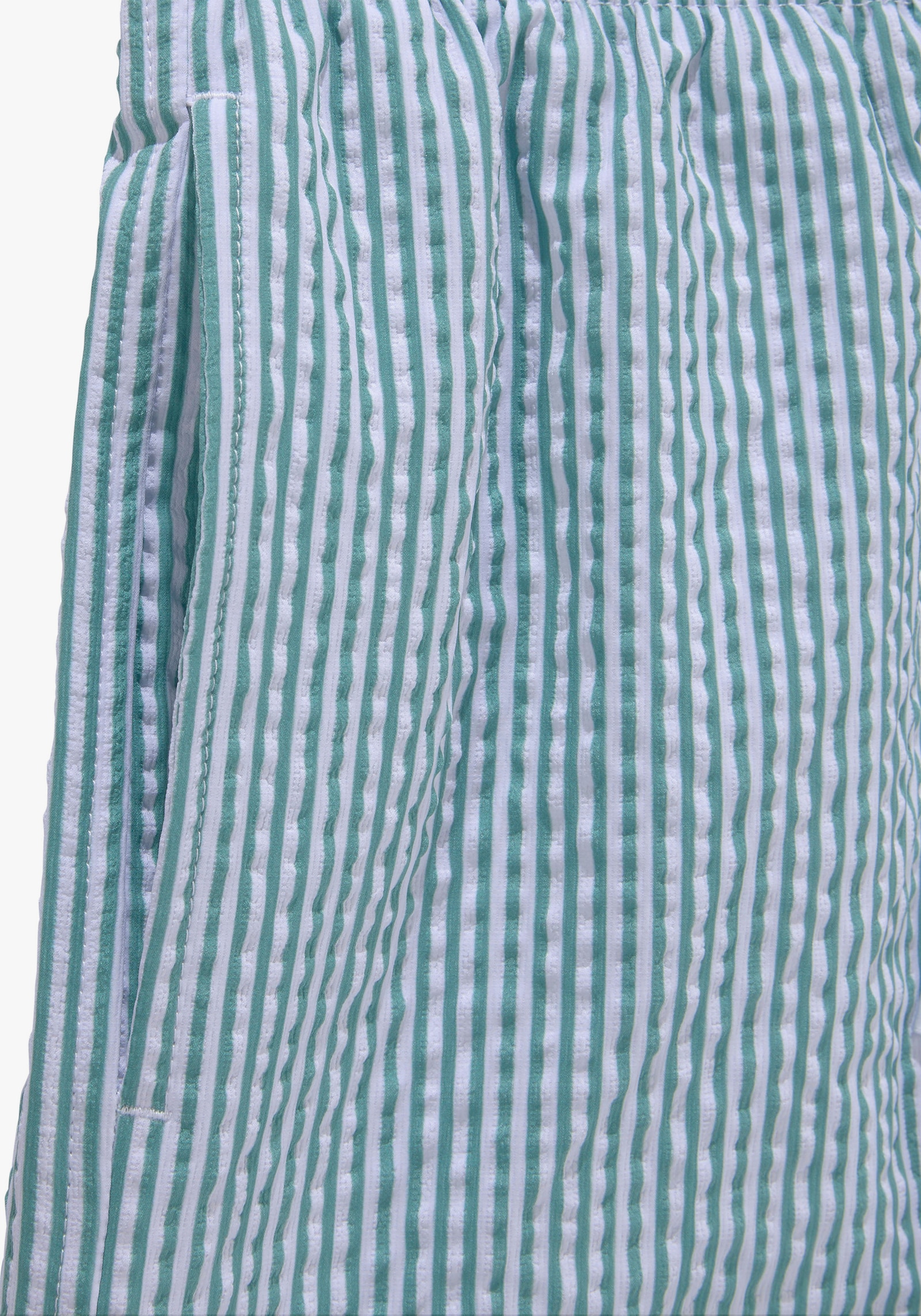 Venice Beach Badeshorts - grün-weiß