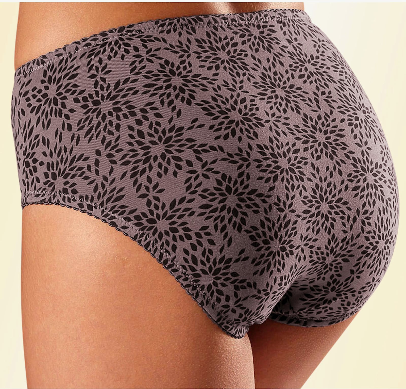 Nuance Slip - taupe-schwarz