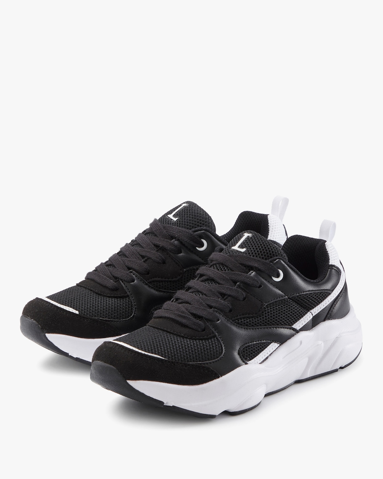 LASCANA Sneaker - zwart/wit