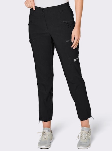 Catamaran Sports Trekkinghose mit weitenregulierbarem Saum - schwarz