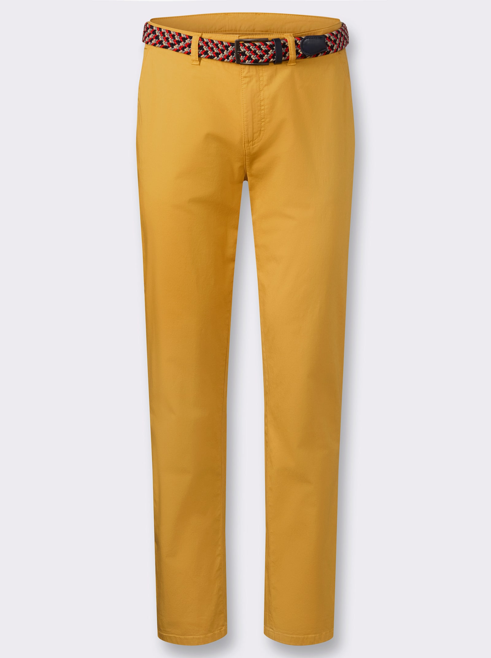 Marco Donati Hose in leichter Twill-Qualität - ocker