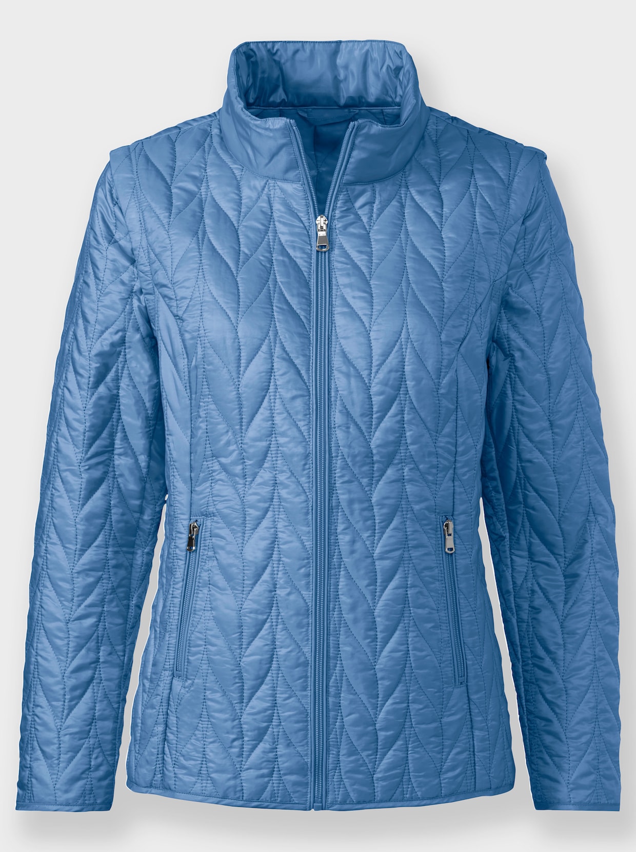 2-in-1-Jacke - mittelblau