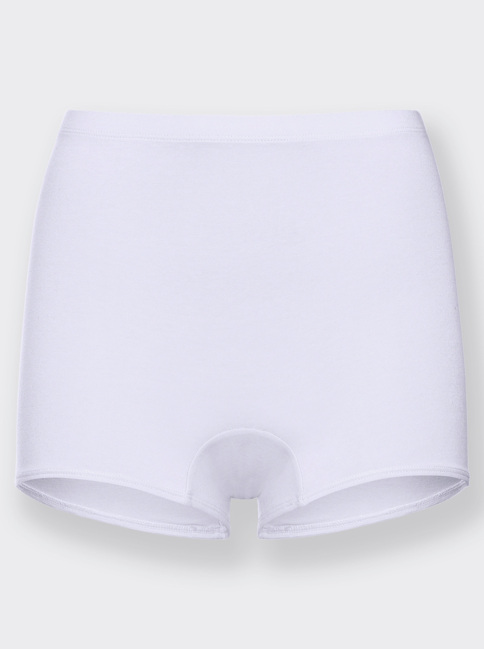 wäschepur Pagenschlüpfer mit glänzenden Zierabschlüssen - weiß + farbig sortiert