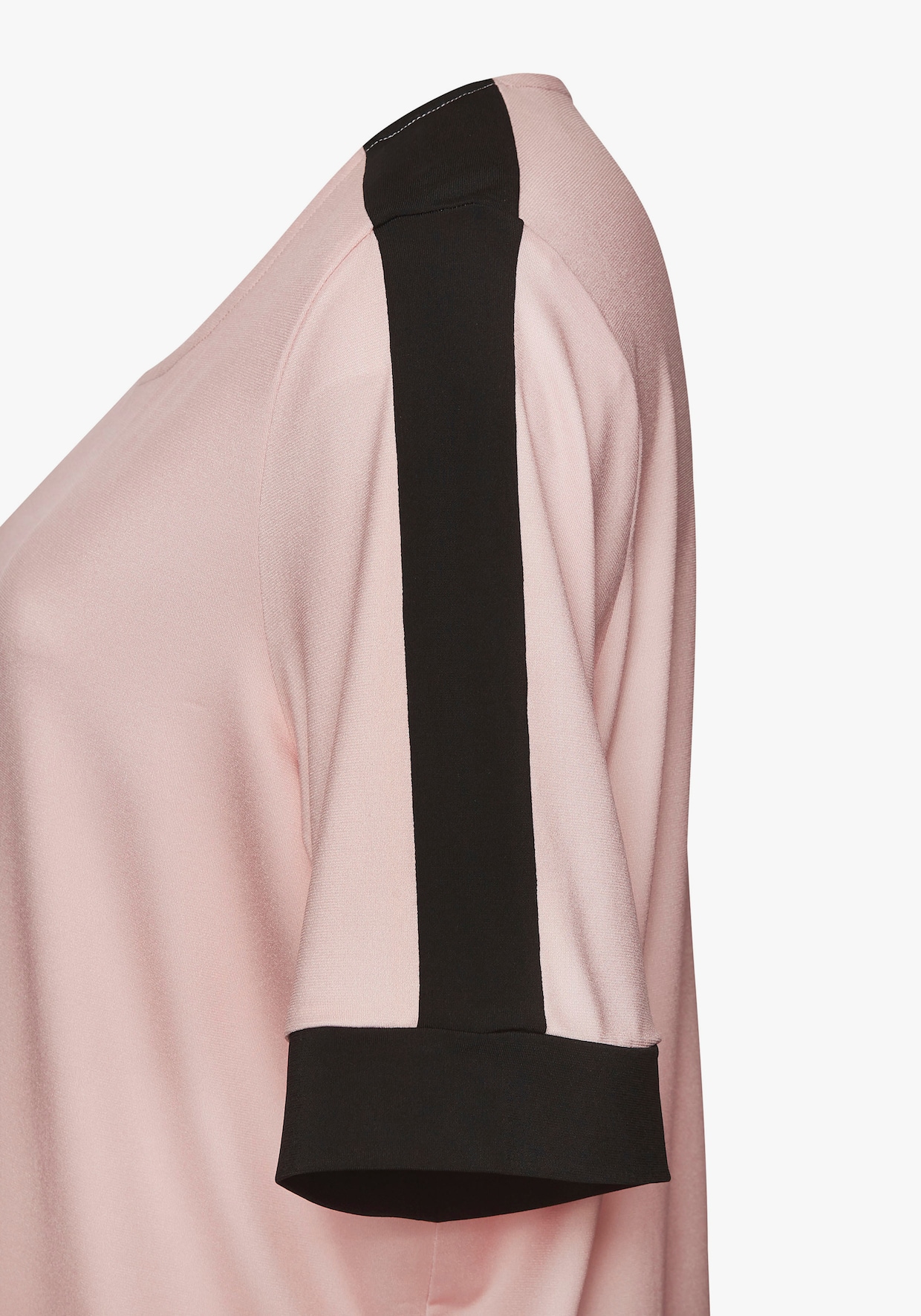 Vivance Shirt met korte mouwen - mauve/zwart