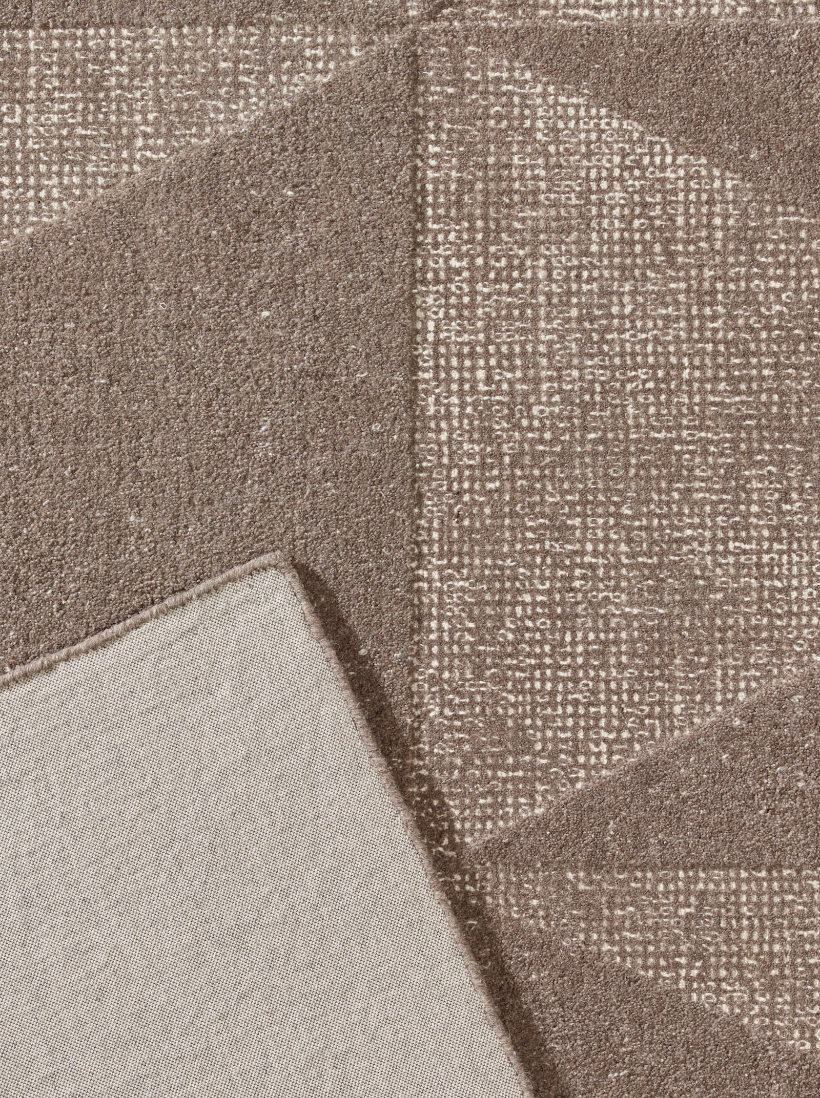 heine home Teppich - taupe-ecru-meliert