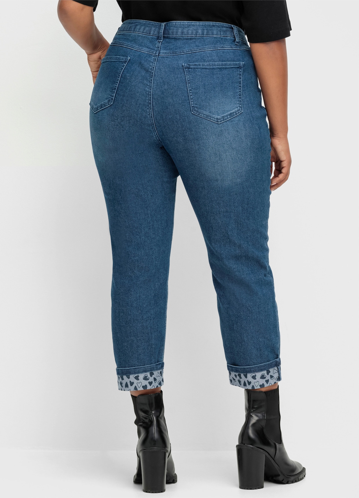 Jeans - blue-stone-washed