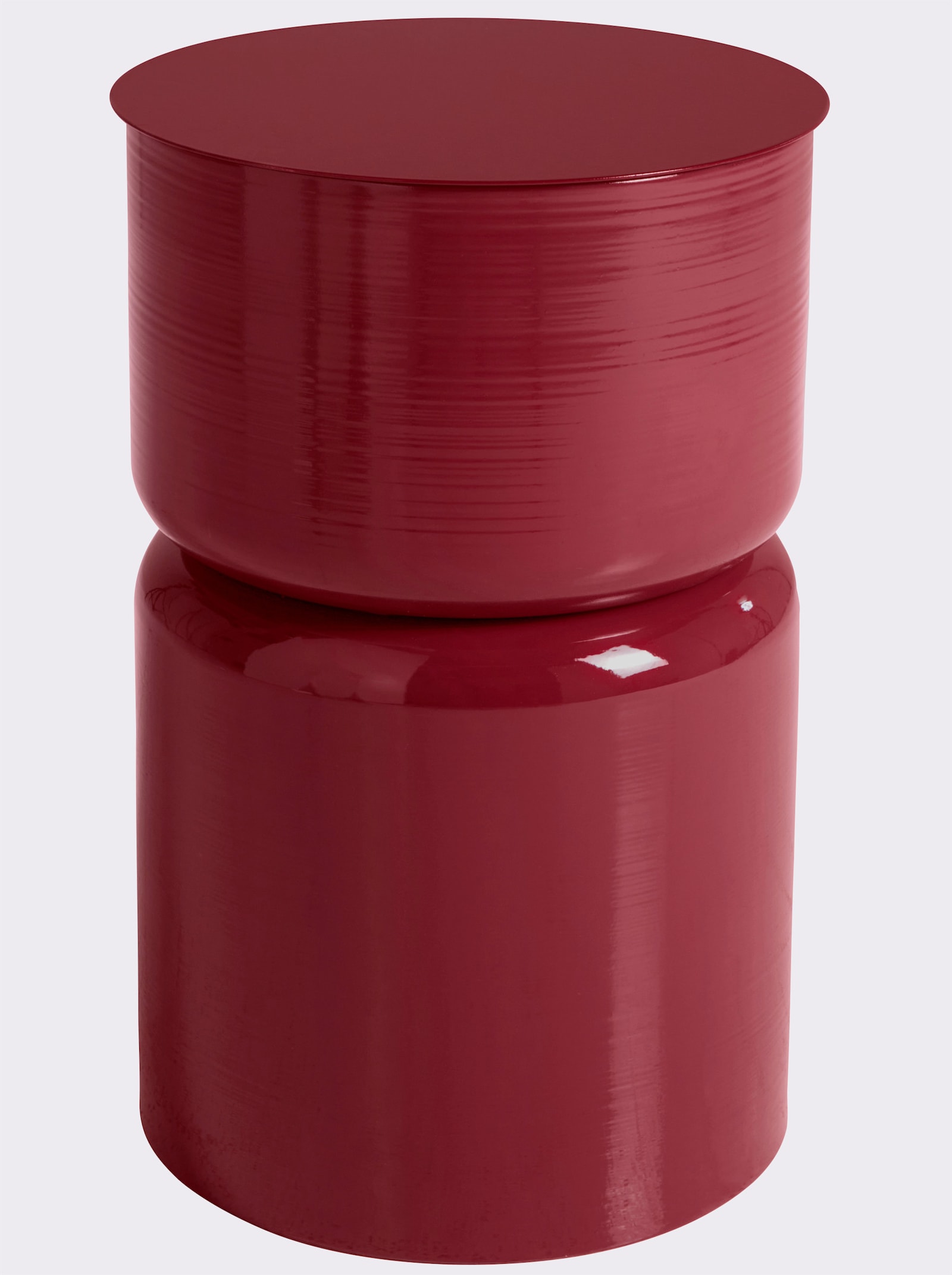 heine home Beistelltisch - weinrot