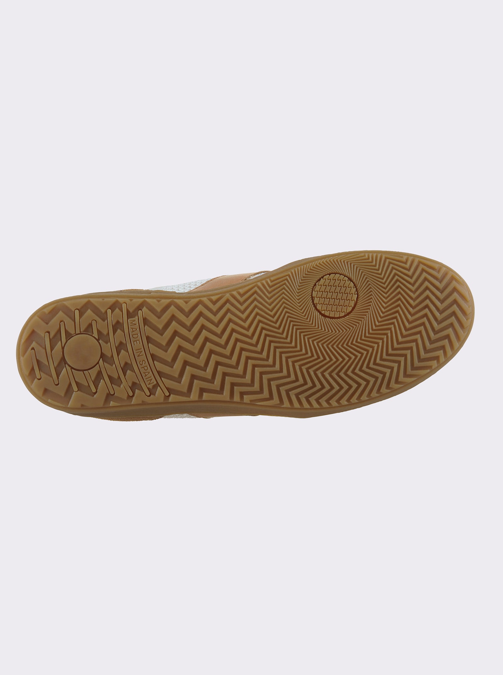 heine Sneaker - cognac-weiß