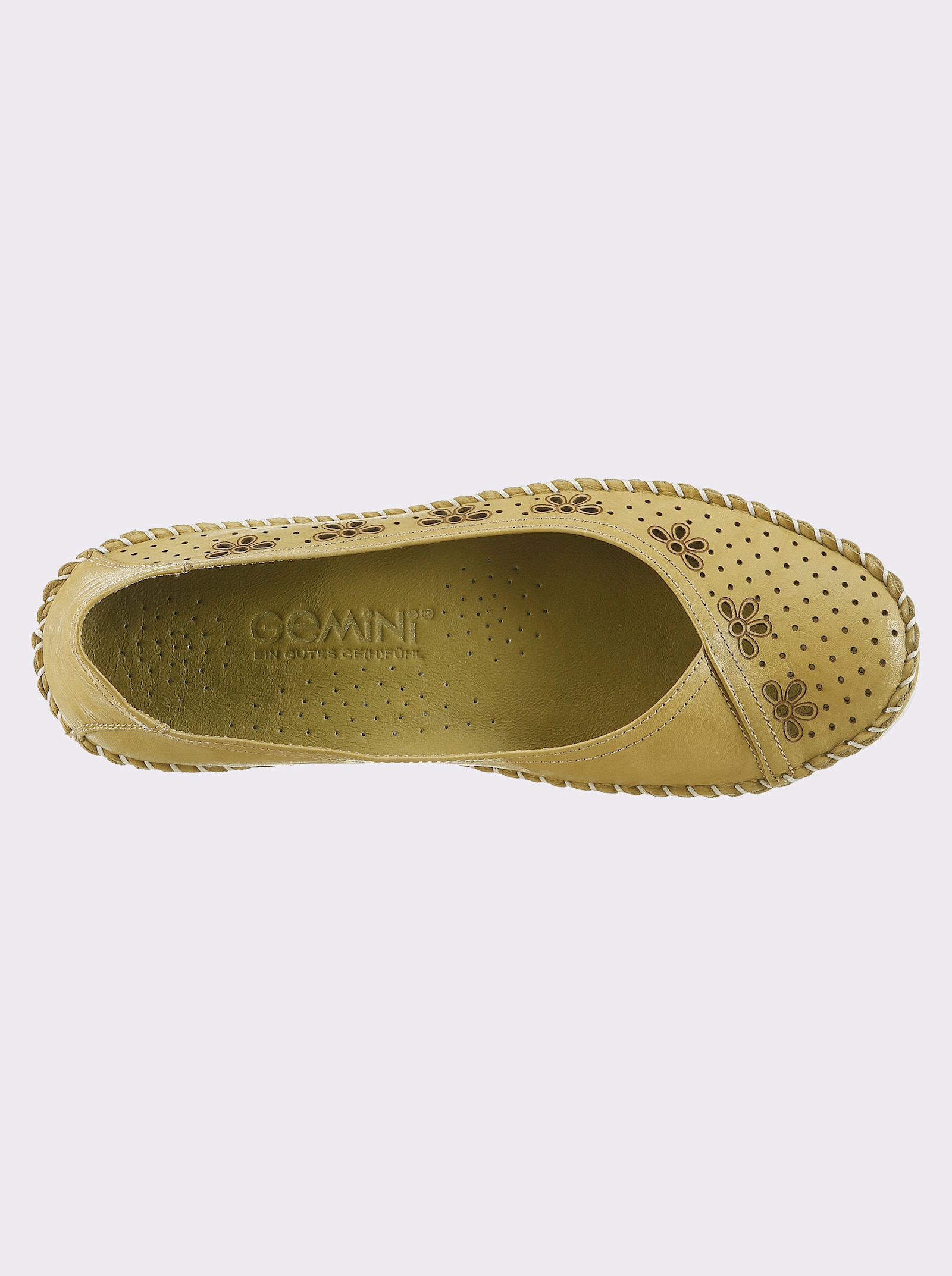 Gemini Slipper mit Polsterung - pistazie