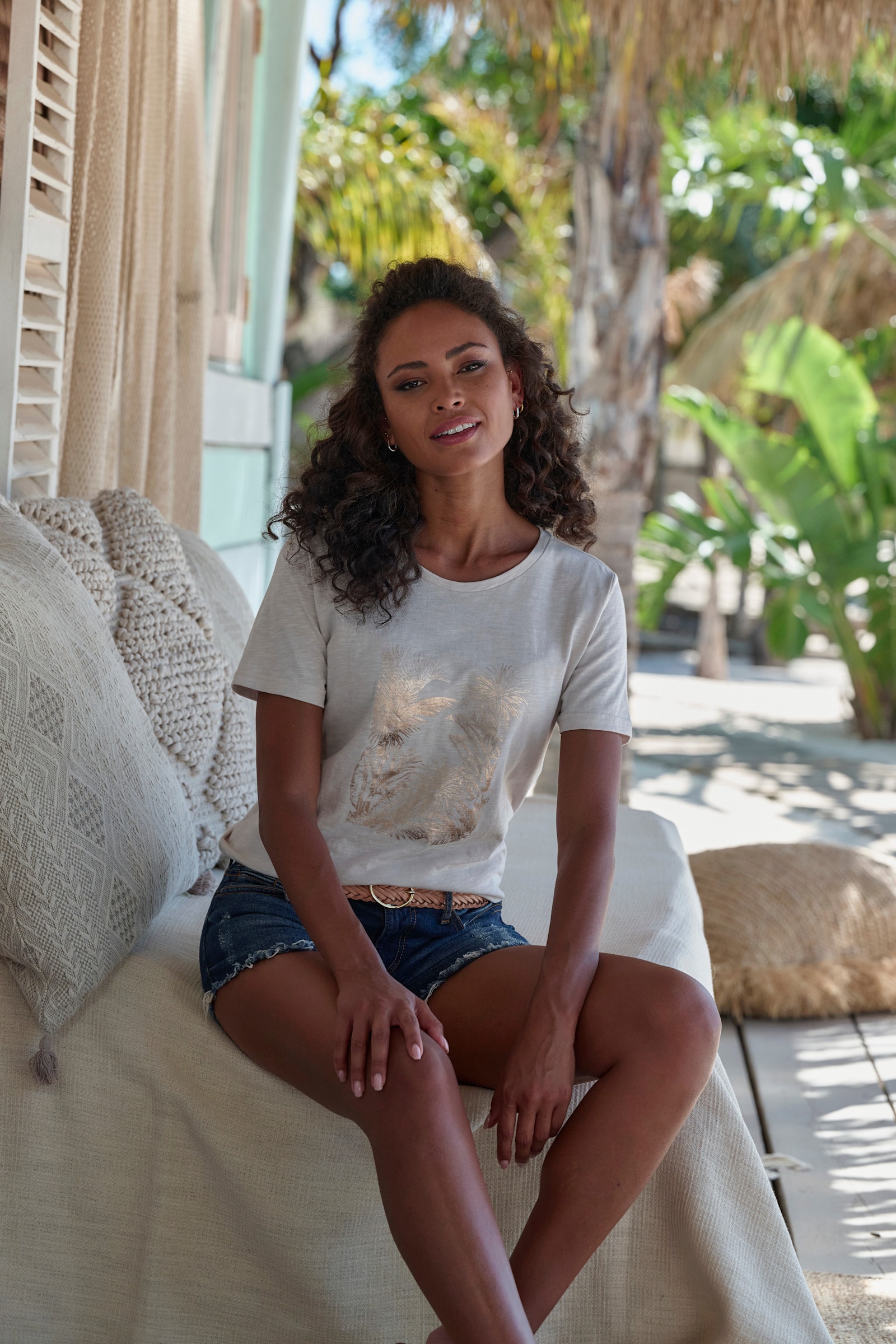 Vivance T-Shirt - beige