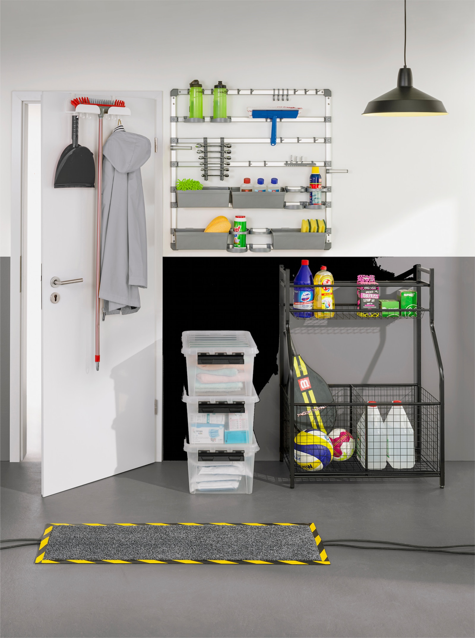 heine home Opbergrek - grijs