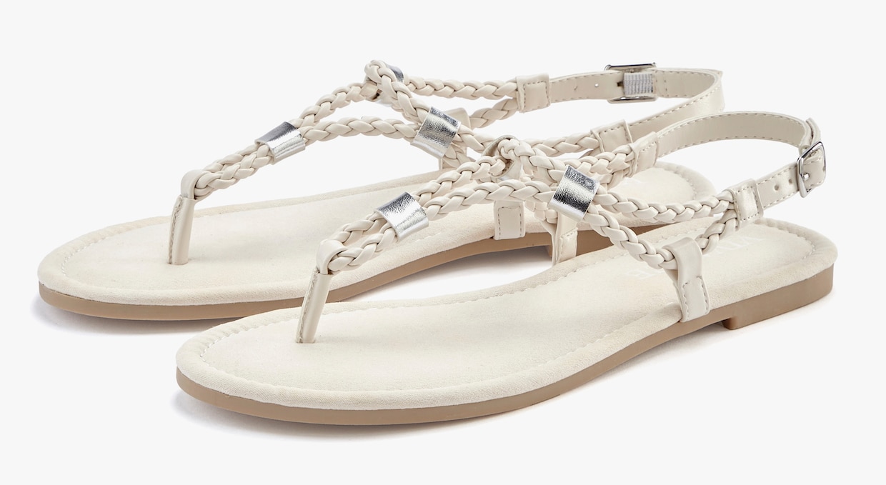 Vivance slipper - lichtbeige