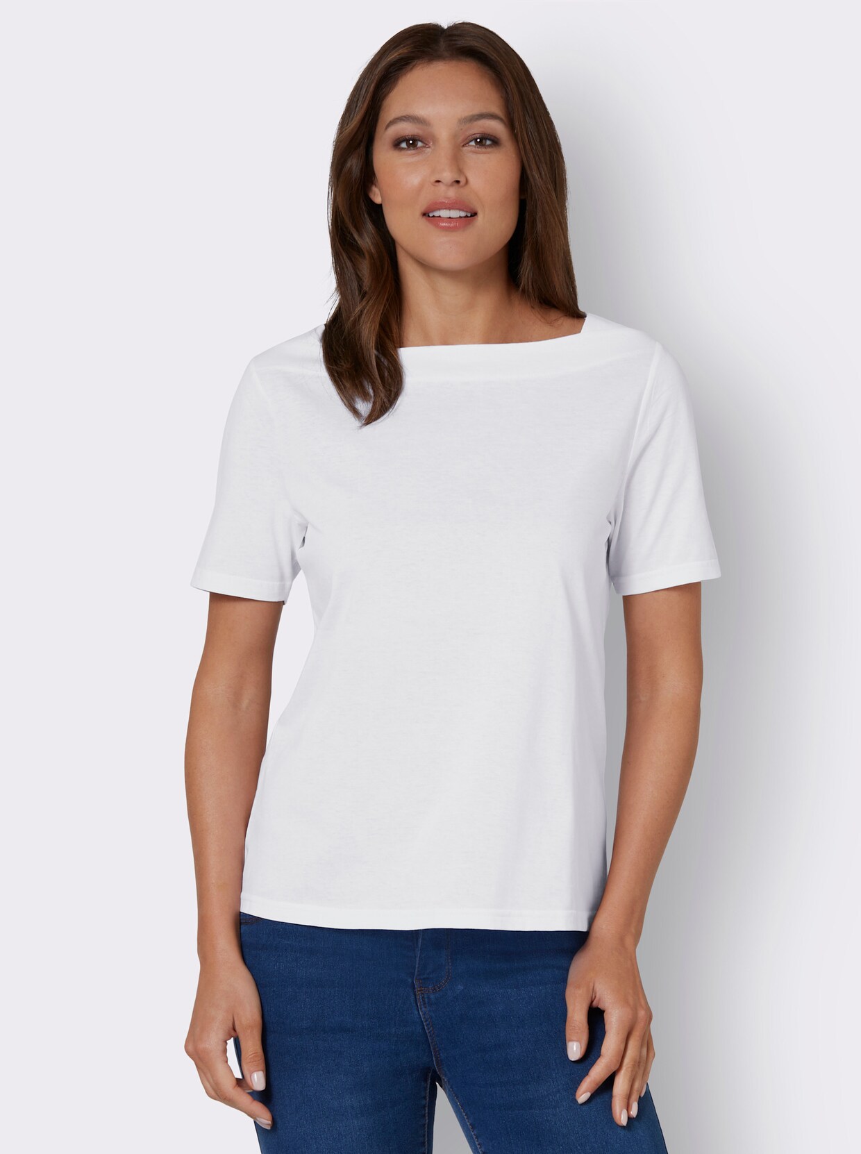 Shirt met korte mouwen - wit