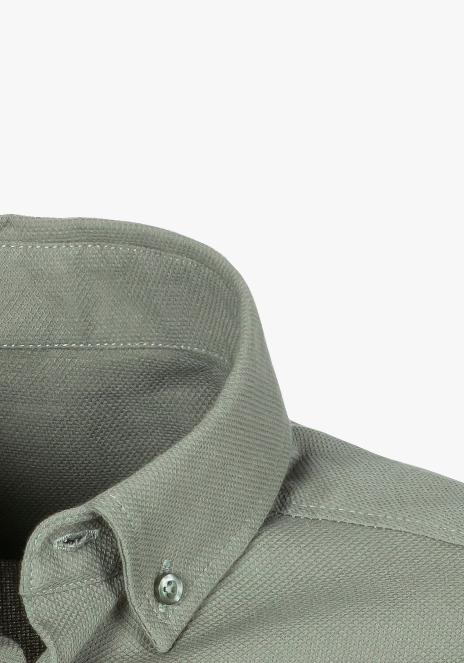 H.I.S Langarmhemd - salbei