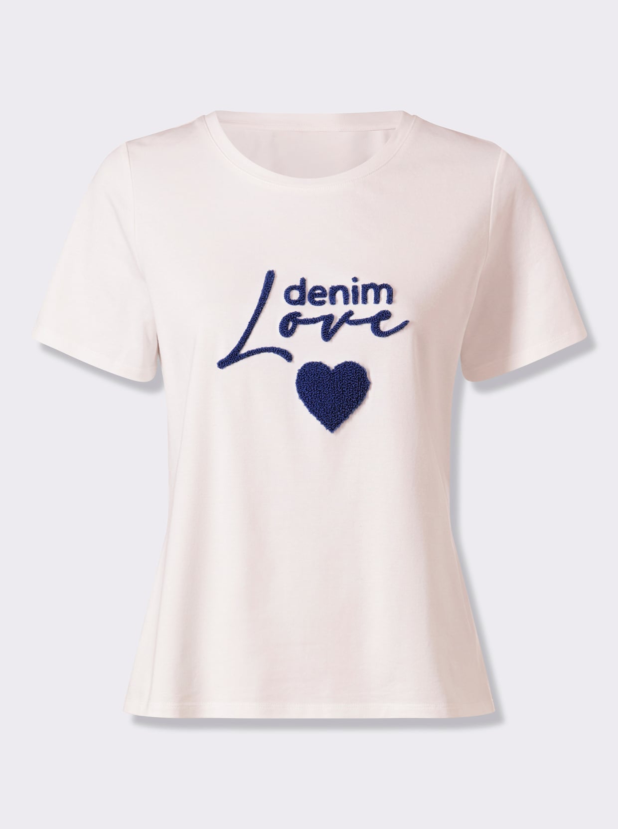 heine Kurzarmshirt - ecru