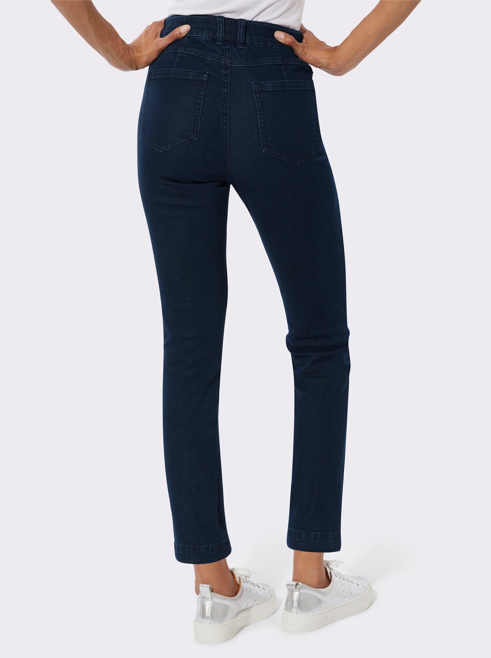 7/8-broek met katoen - dark-blue