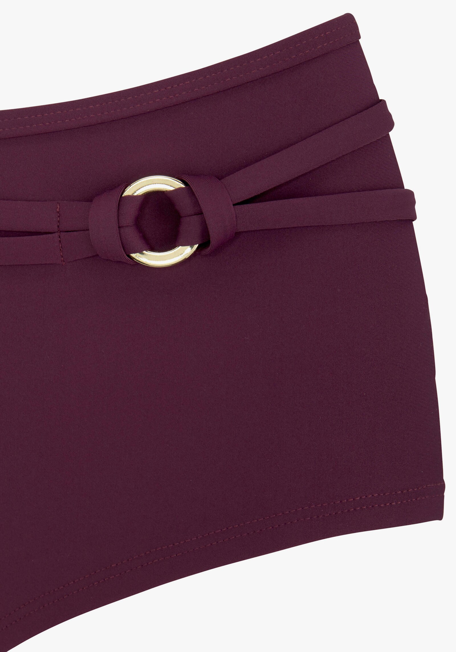 LASCANA Bikini-Hotpants - bordeaux