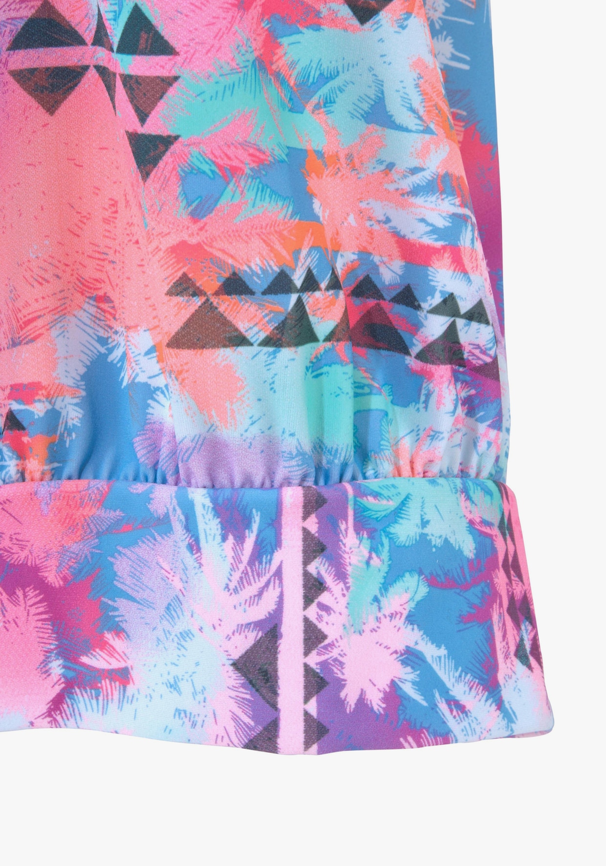 Venice Beach Tankini - roze/blauw bedrukt