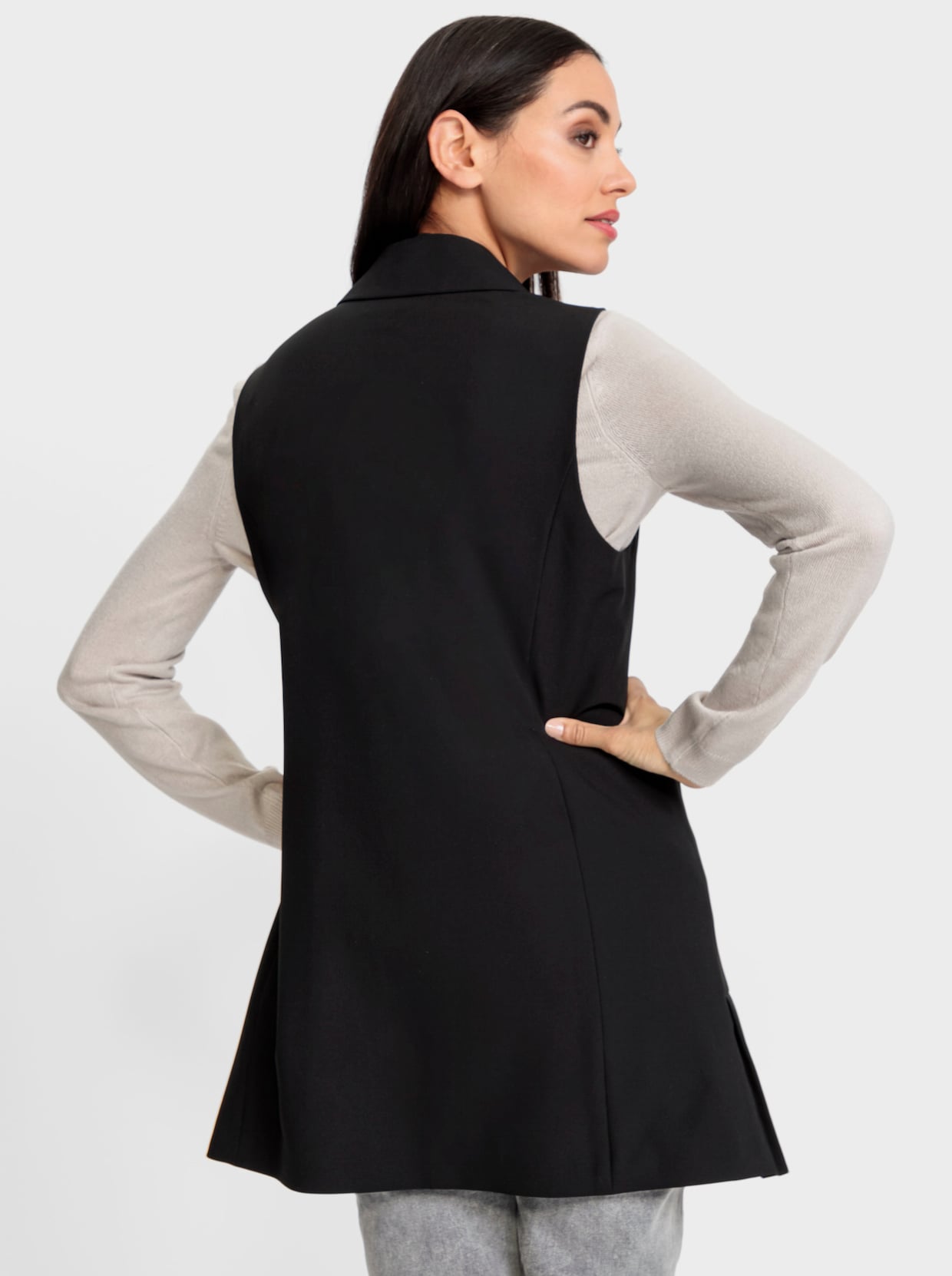 heine Kostuumgilet - zwart