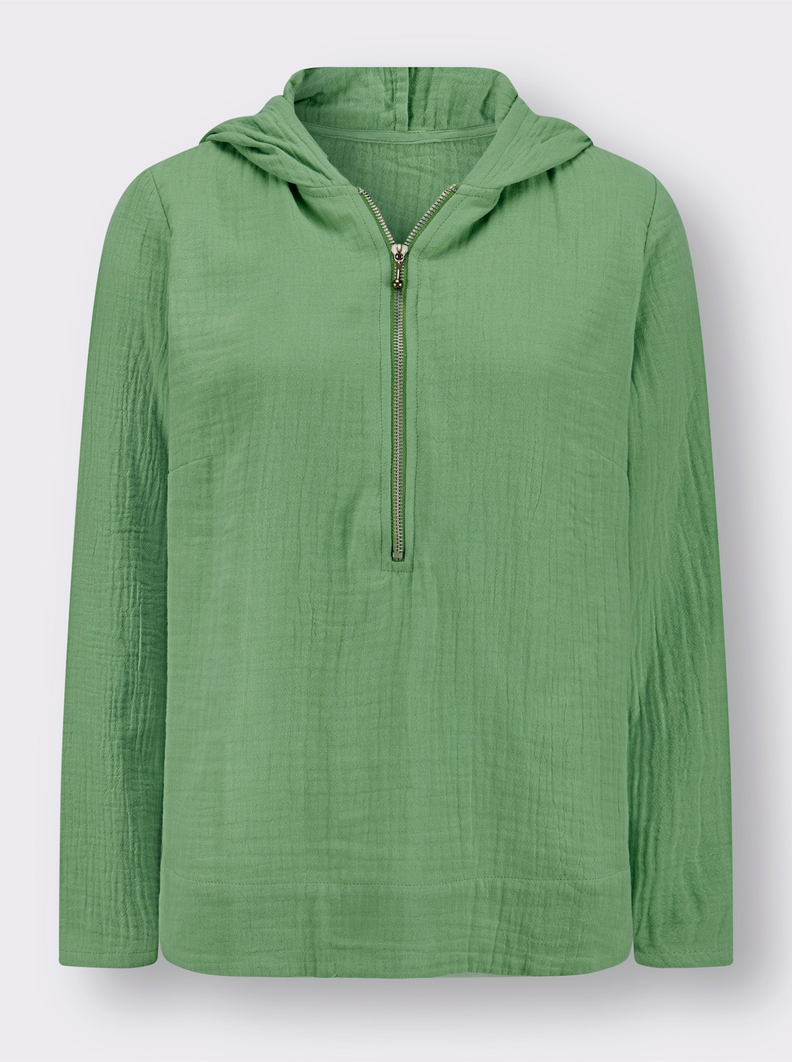 Blúzka, dl.rukávy, kap. - jablková