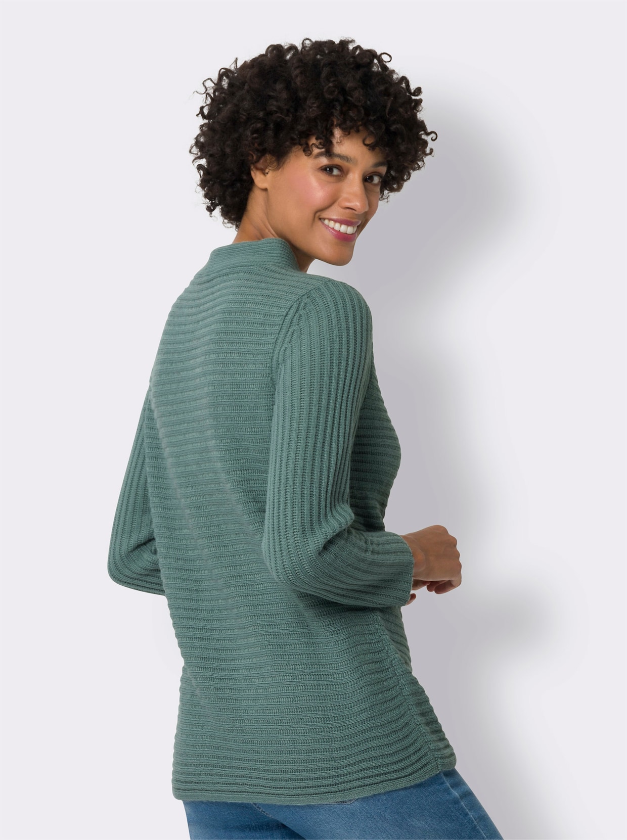 Pullover met lange mouwen - jade