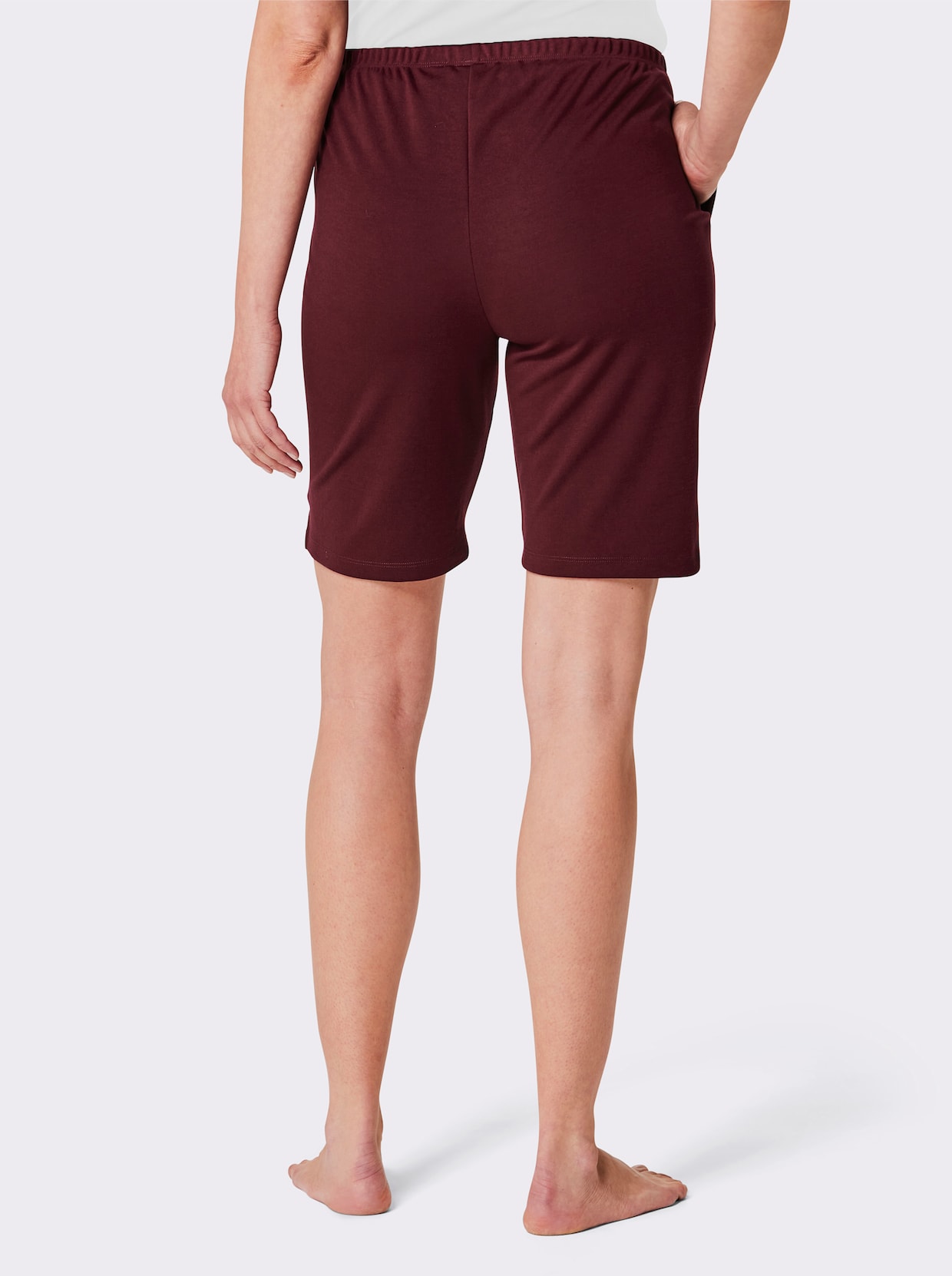 feel good Bermudas - bordeaux