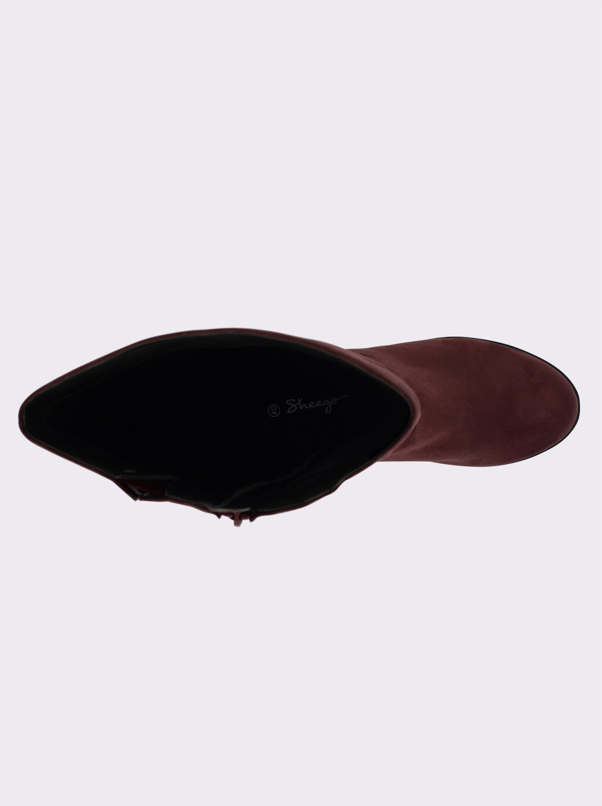 sheego Weitschaftstiefel - burgund