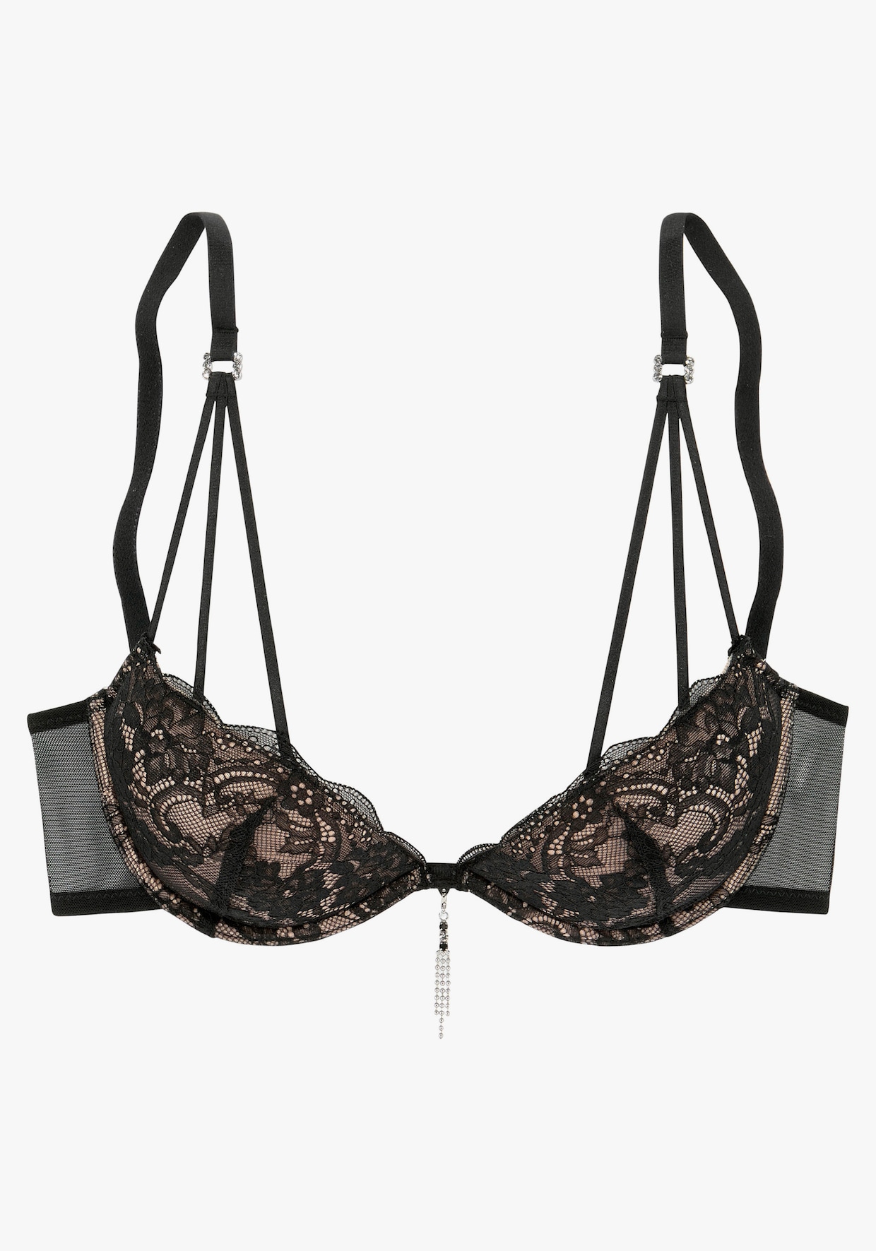 LASCANA Push-up-BH - schwarz