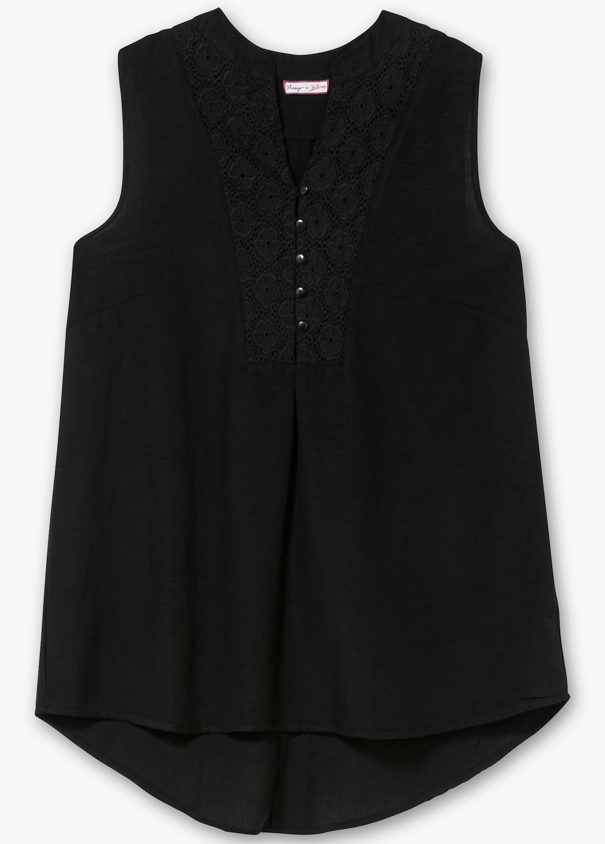 sheego by Joe Browns Blusentop - schwarz