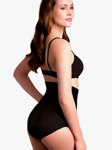 Taillengürtel für Bauch und Po - schwarz