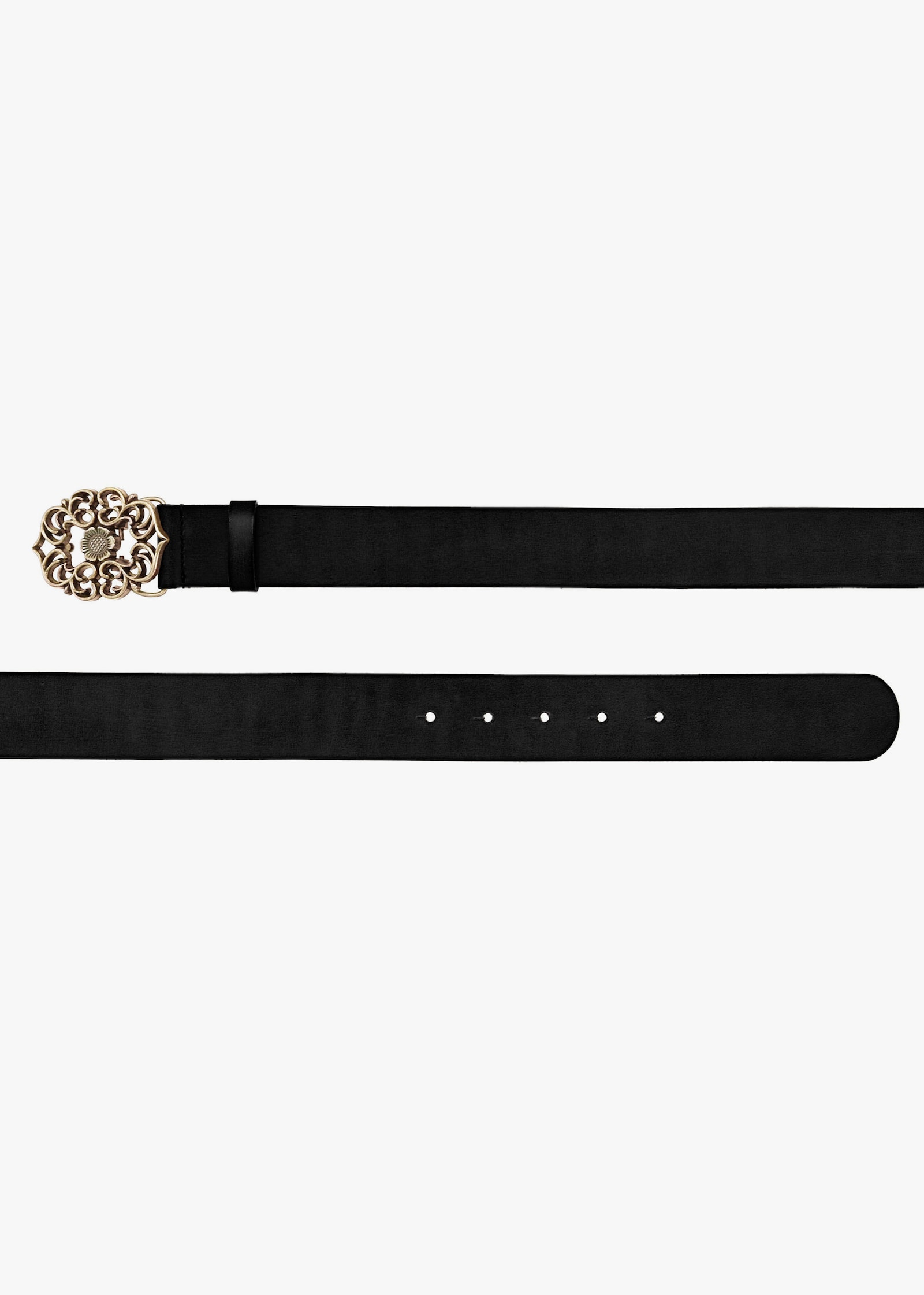 LASCANA ceinture hanches - noir-couleur doré