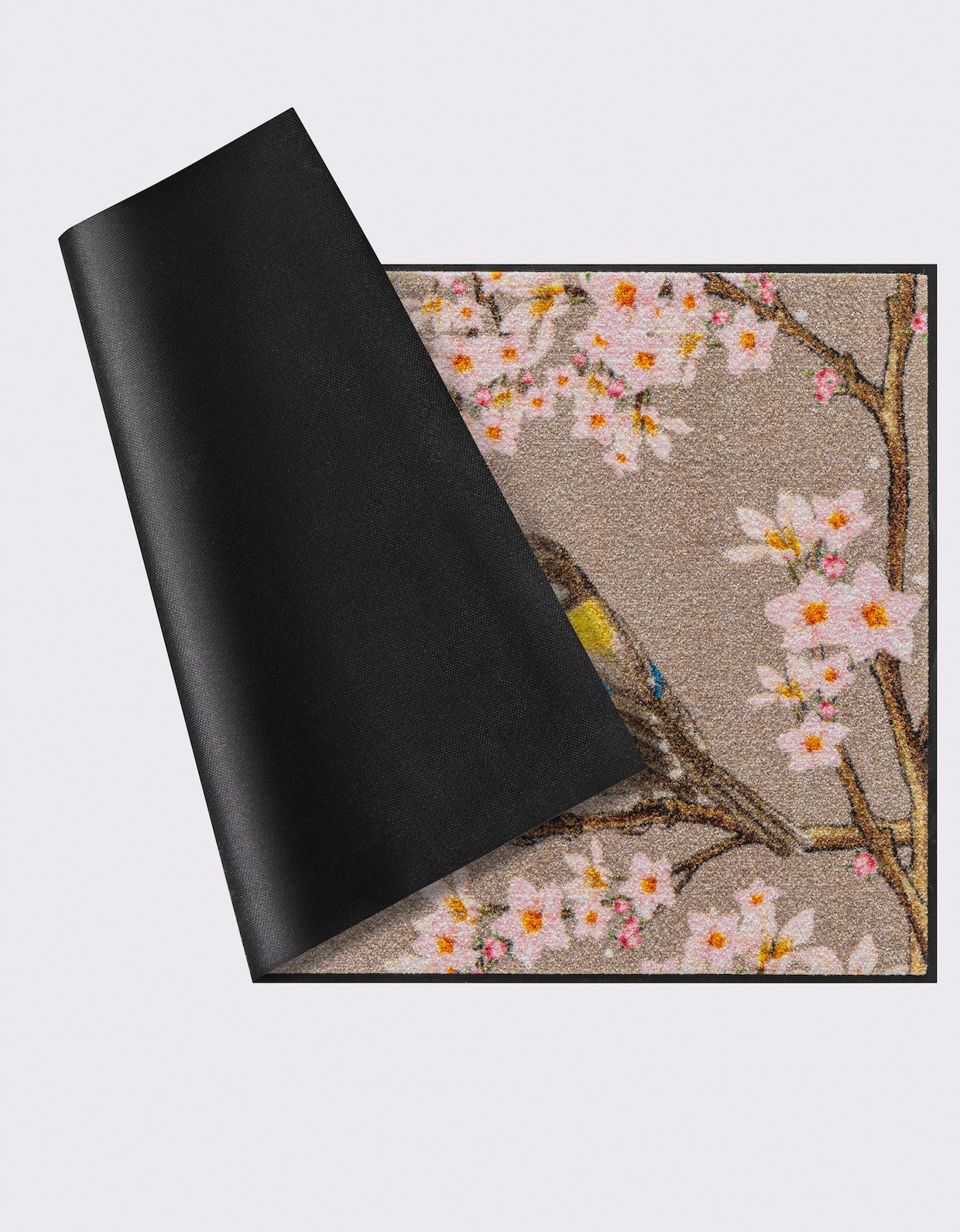 wash+dry by Kleen-Tex Voetmat - zand/roze