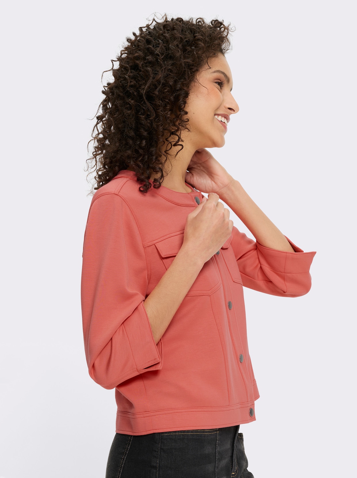 heine Shirtjacke - grapefruit