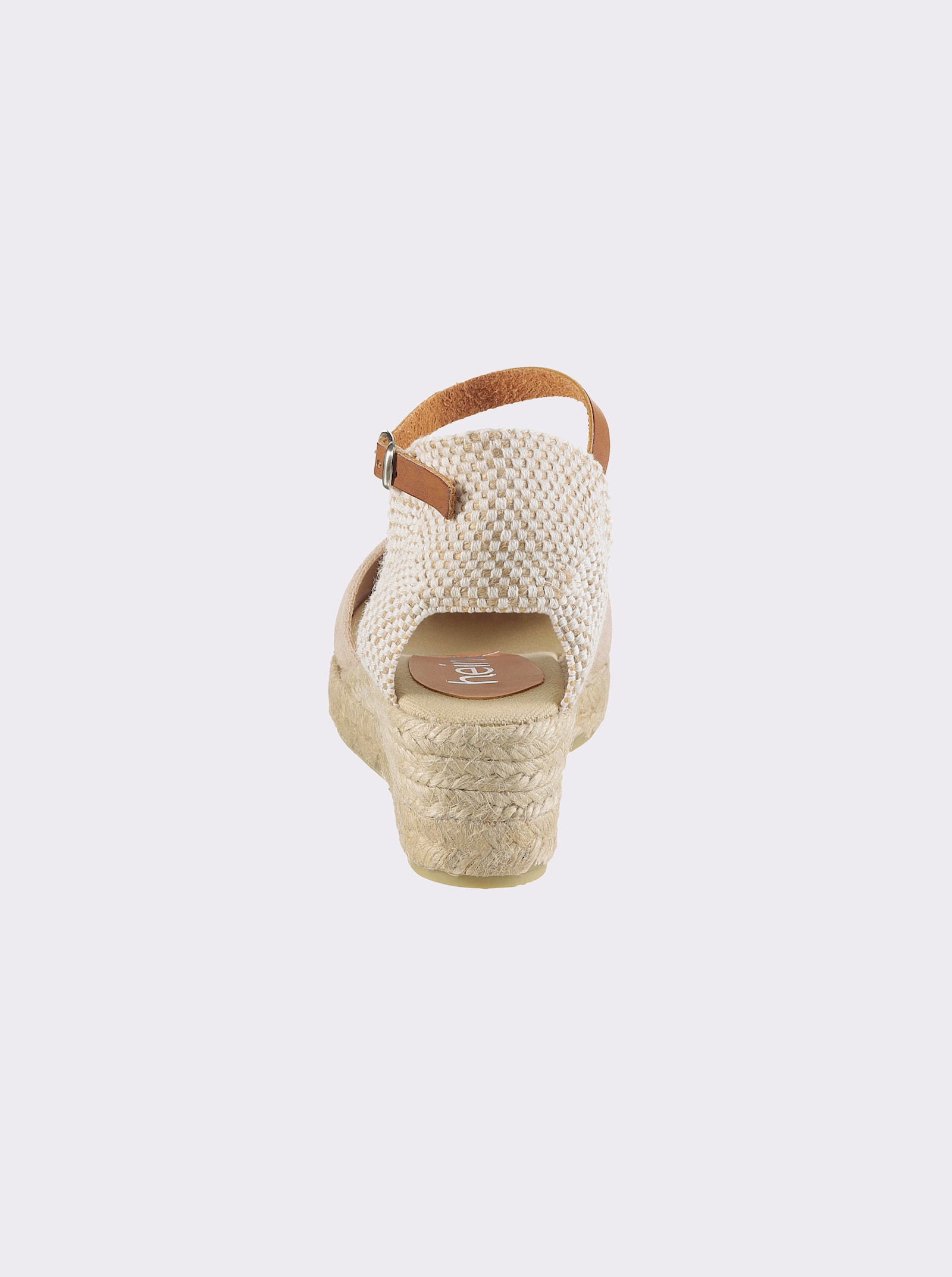 heine Keilsandalette - beige