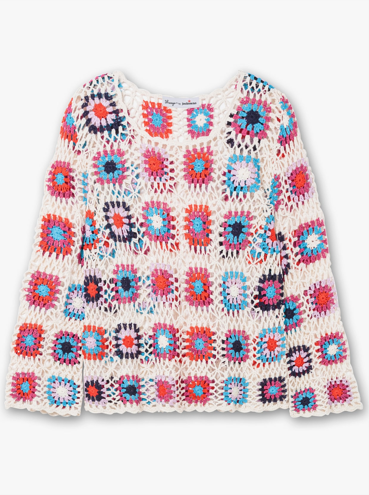 sheego by Joe Browns Strickpullover - offwhite