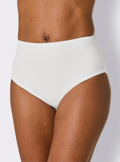 Hüftslip - mint + weiß