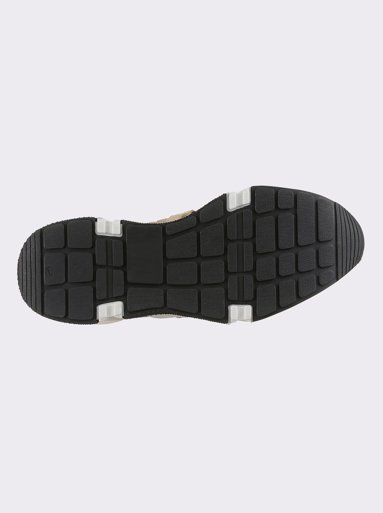 heine Sneaker - taupe-schwarz