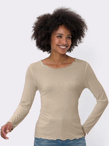 heine Shirt-Set in Viskose-Qualität - beige-ecru