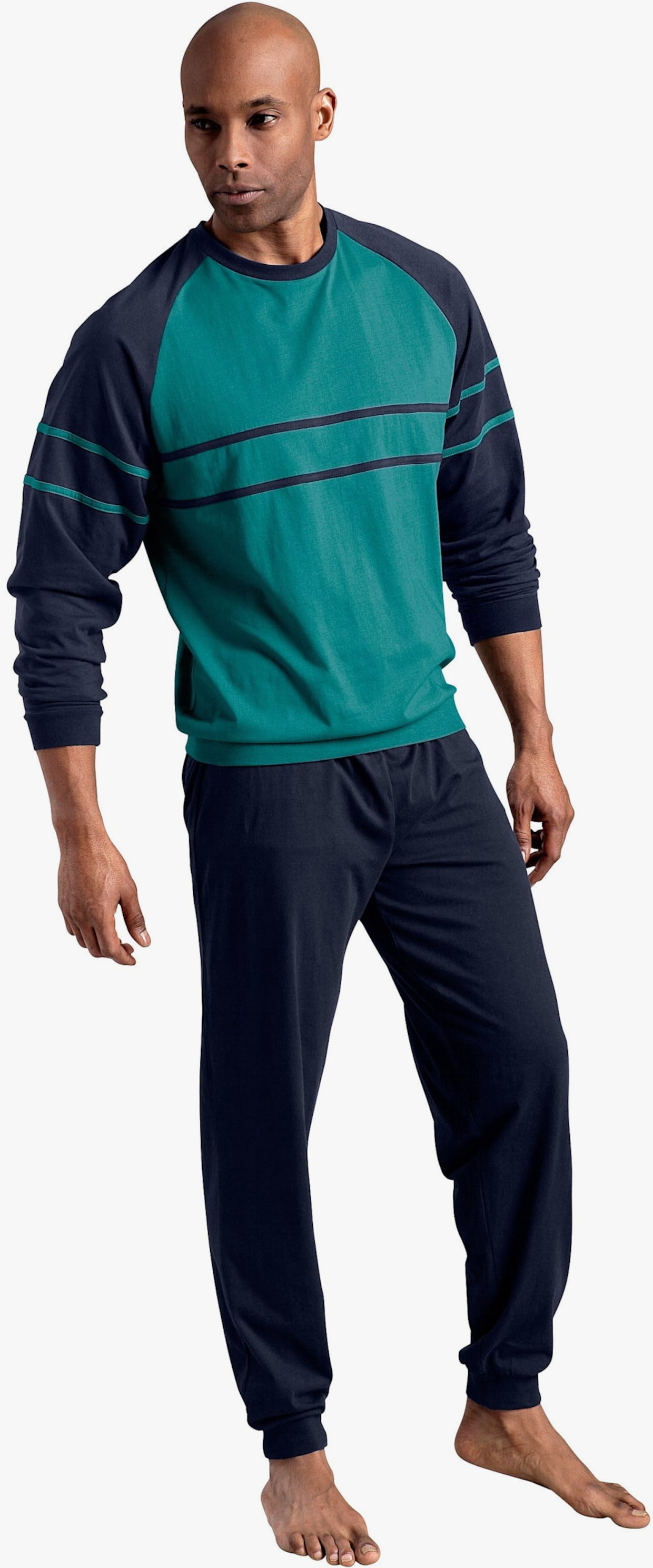 Pyjama - grün, marine