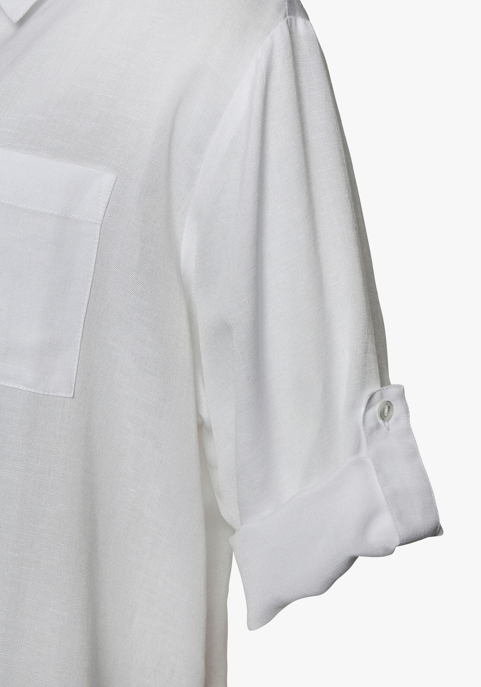 LASCANA Chemisier long - blanc