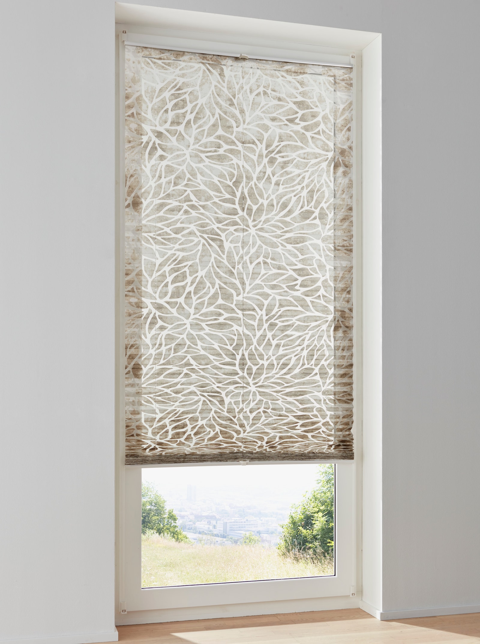 heine home Plissee-Jalousie - weiß-natur