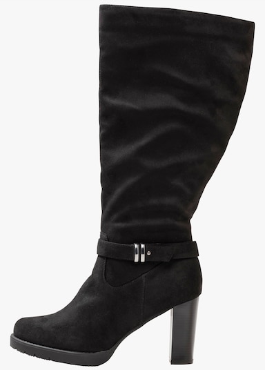 sheego Weitschaftstiefel - schwarz