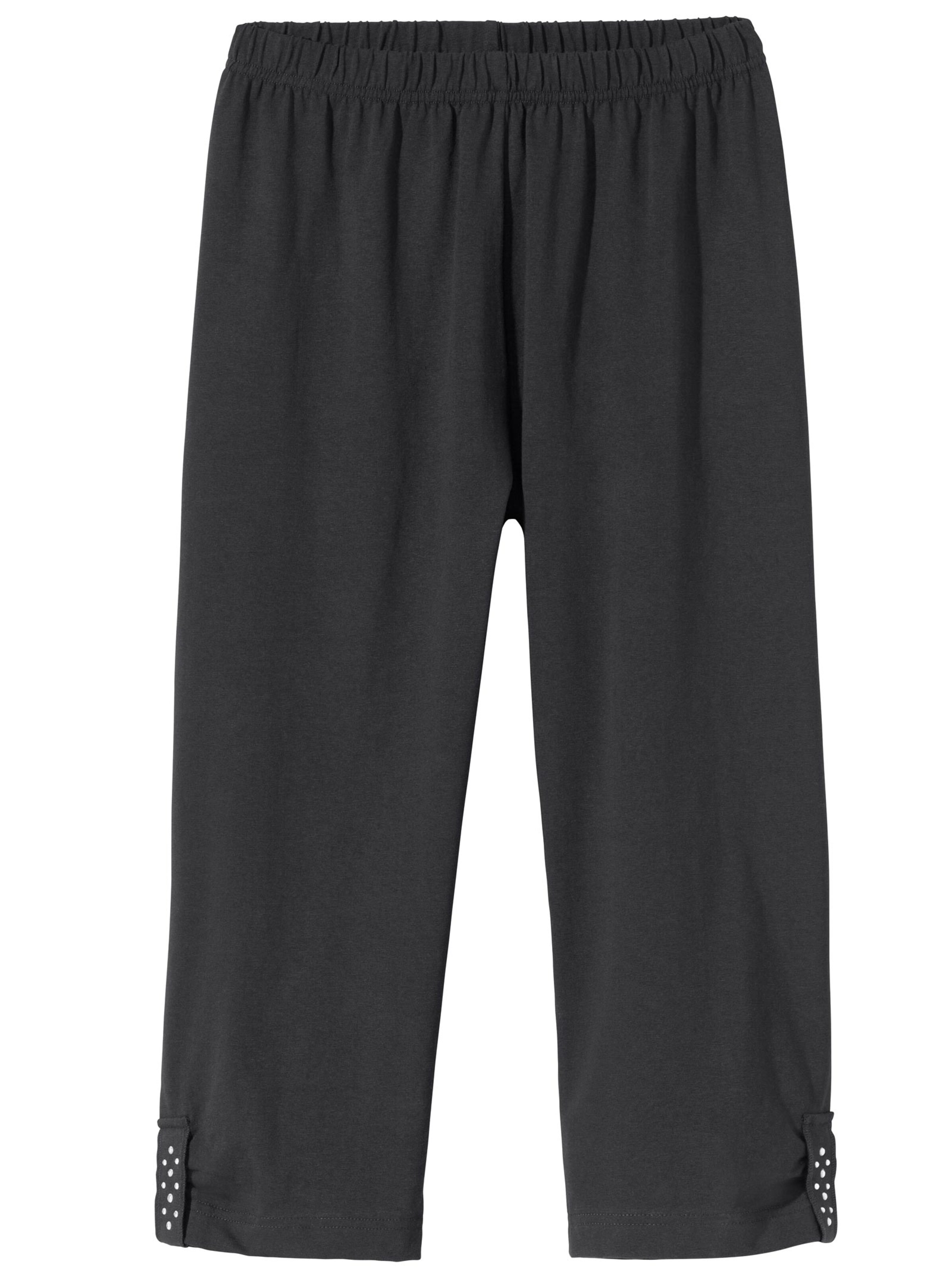 Capri-Leggings - schwarz