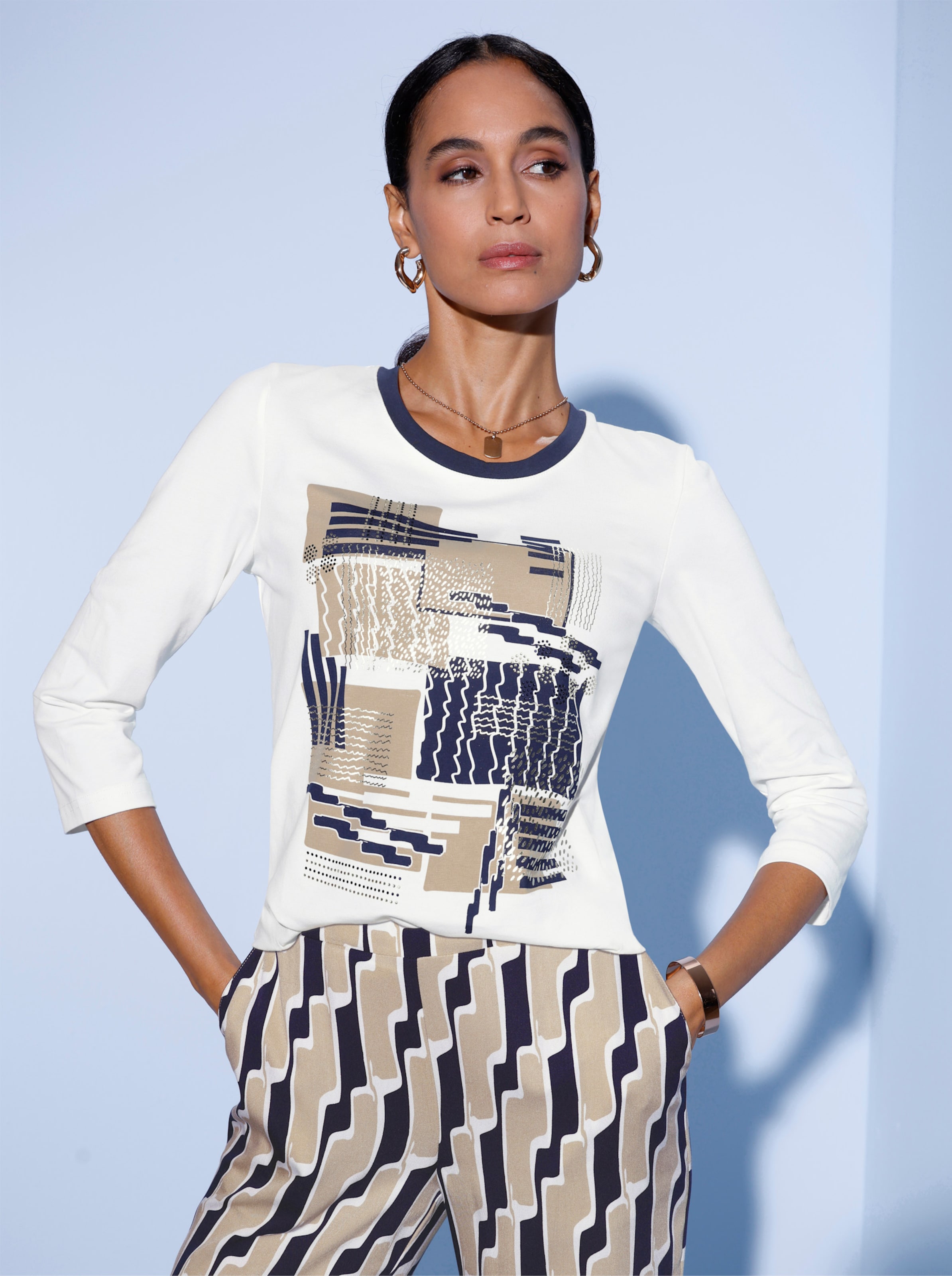Rundhalsshirt