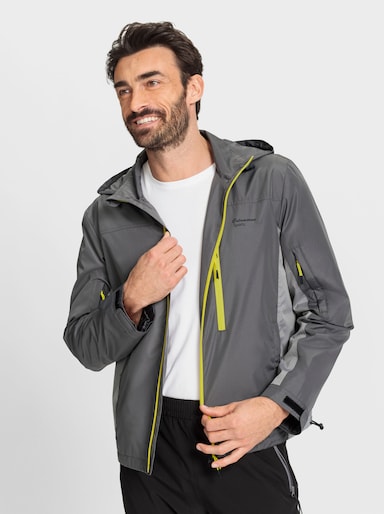 Catamaran Sports Funktionsjacke mit Unterarmbelüftung - anthrazit