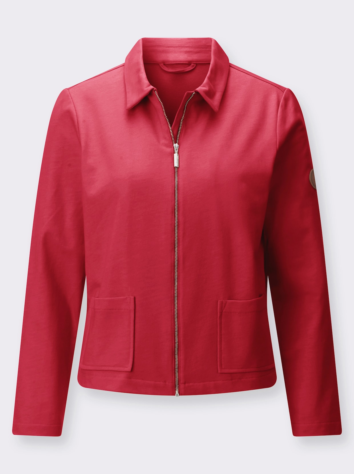 Sweatjacke - erdbeere