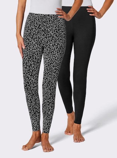 Leggings - schwarz